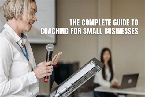 business coach for small businesses.